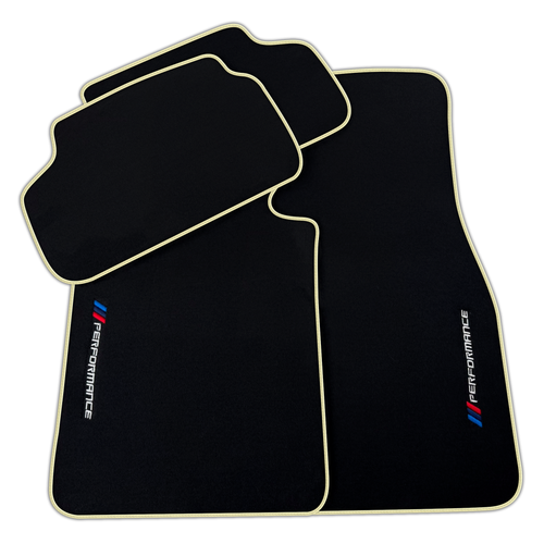 Premium Black Floor Mats for BMW iX2 (2024-2026) – Custom Fit