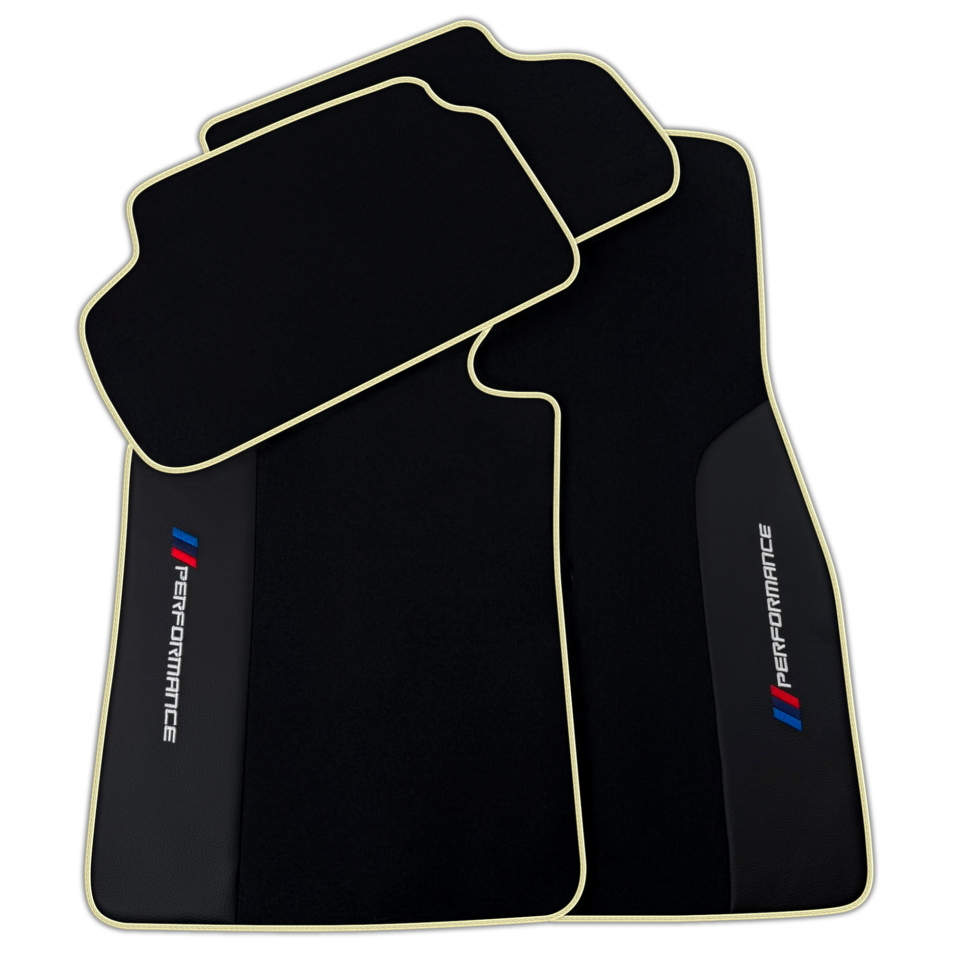 Black Car Floor Mats for BMW iX (2022-2024) | Custom Trim Colors
