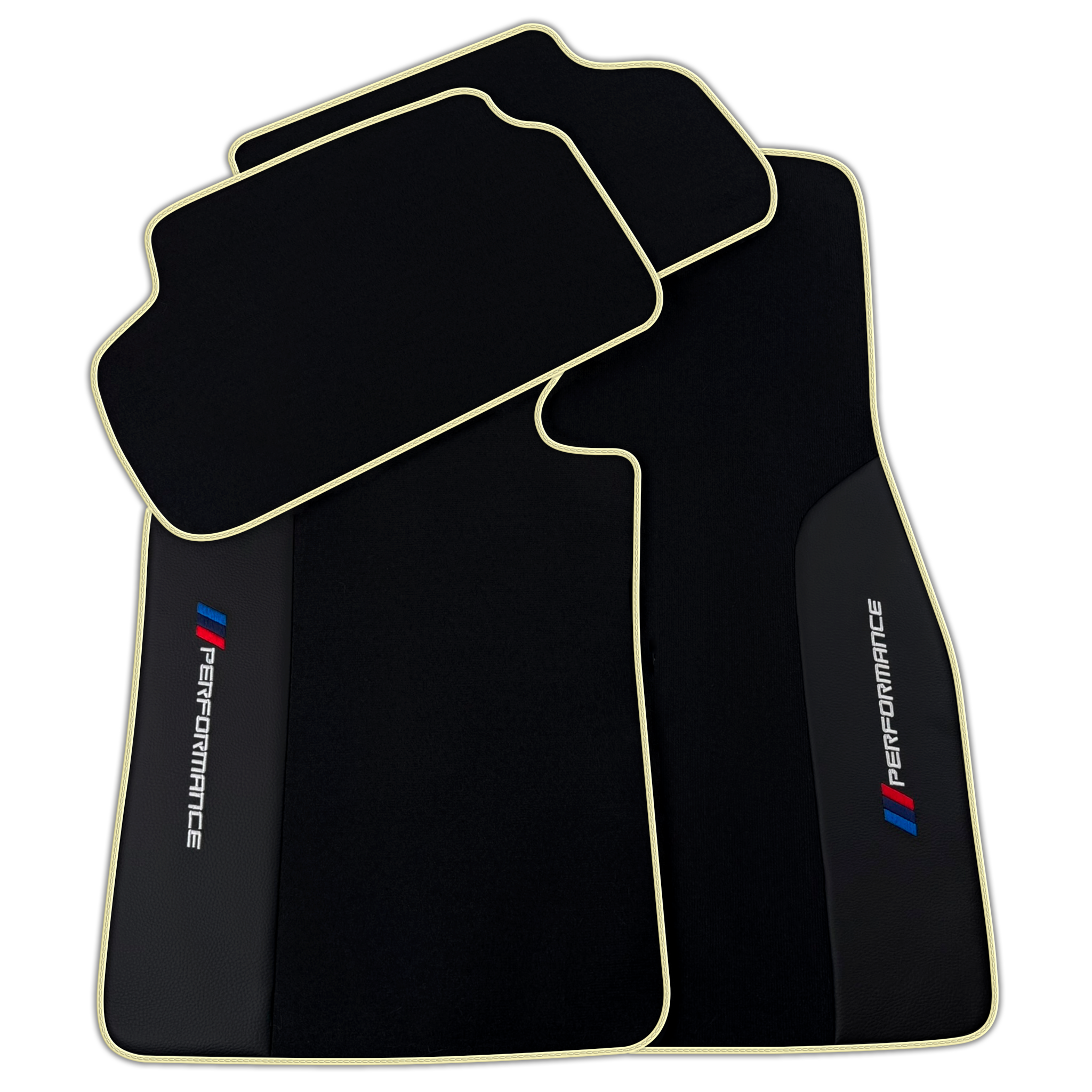Black Car Floor Mats for BMW iX (2022-2024) | Custom Trim Colors