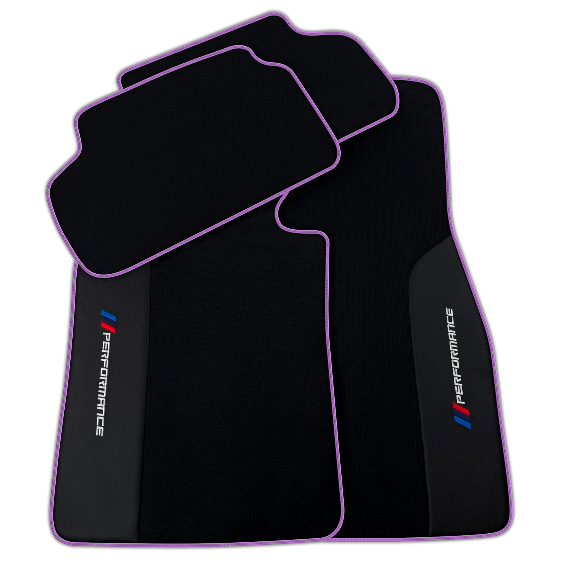 Black Car Floor Mats for BMW iX (2022-2024) | Custom Trim Colors