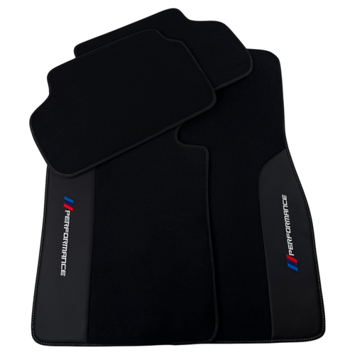Black Car Floor Mats for BMW iX (2022-2024) | Custom Trim Colors