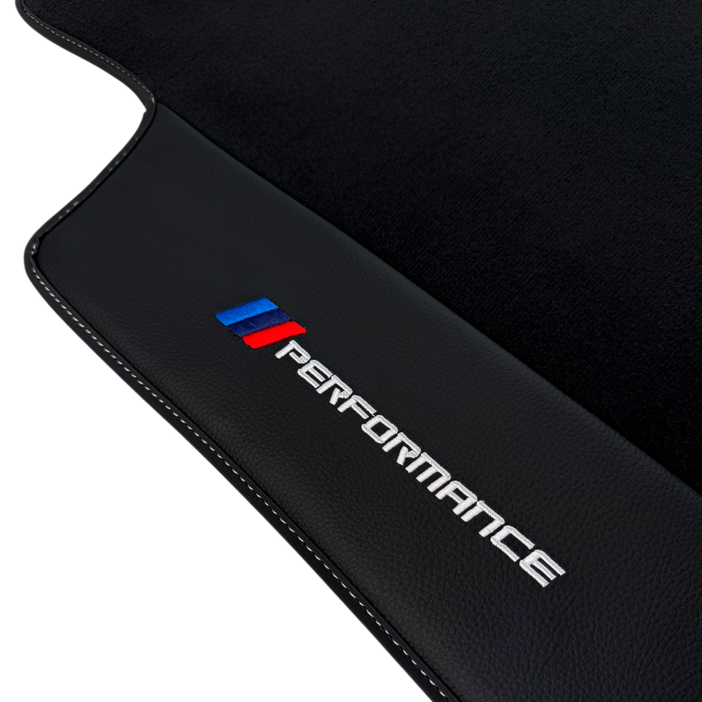 Black Car Floor Mats for BMW iX (2022-2024) | Custom Trim Colors